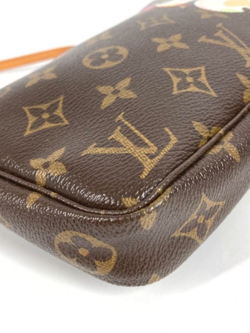Louis Vuitton Shoulder Bag Pochette Monogram Canvas Brown - Picture 4 of 9
